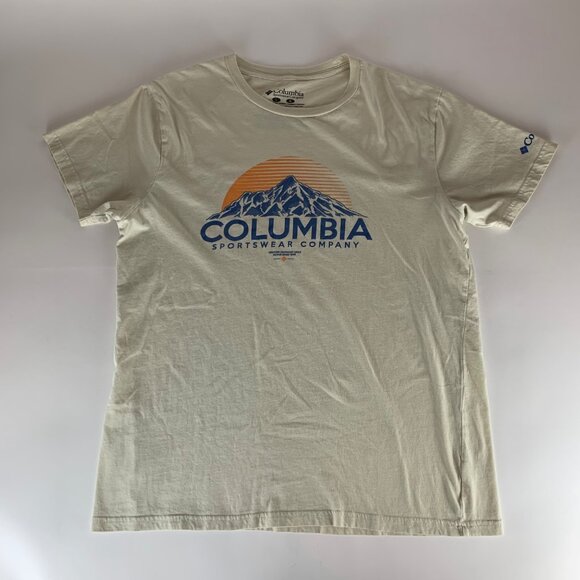 Lot of 6 Columbia Sportswear Multicolor Short Sleeve Crewneck Shirts Mens L and - Picture 3 of 9